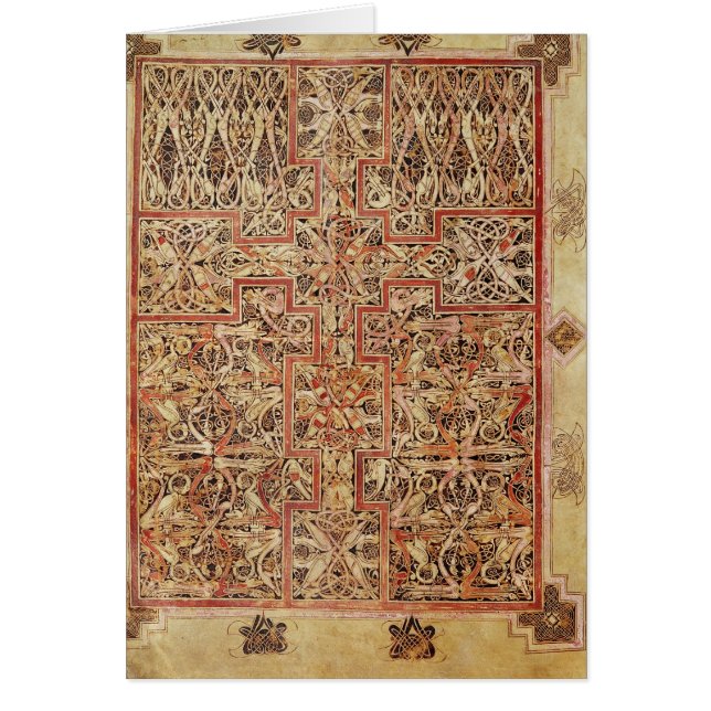 Fol.220 Carpet page, from the Lichfield (Front)