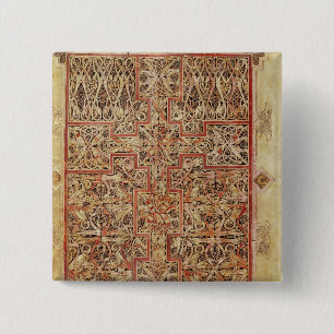 Fol.220 Carpet page, from the Lichfield 15 Cm Square Badge