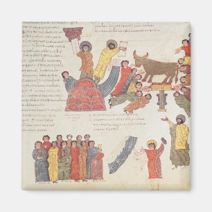 Fol.46r Adoration of the Golden Calf Magnet
