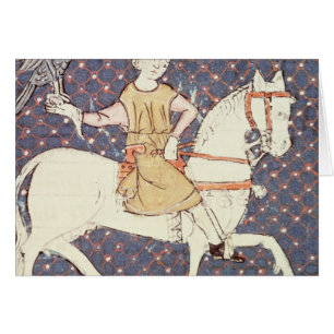 Fol.58v May: Falconry