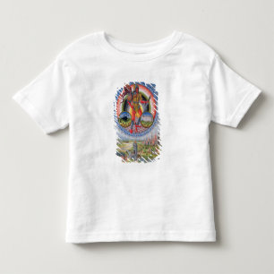 Fol.7v The Planet Mars, from 'De Sphaera', 1470 Toddler T-Shirt