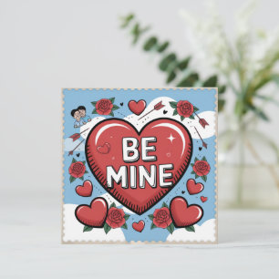 Foldable Printable Valentine’s Day Cards To Color