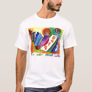 Folded Abstraction No. 1-08 T-Shirt