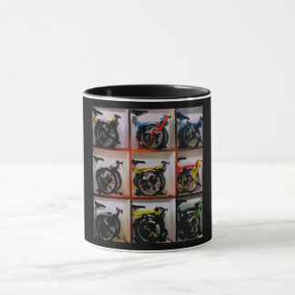 Folded Brompton Mug Art