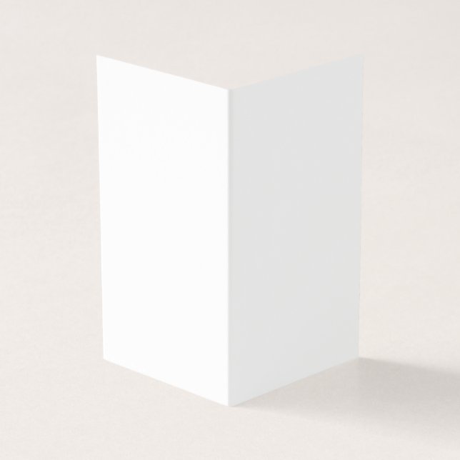 Folded Business Card (Outside)