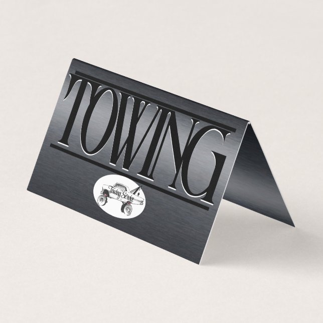 Folded Business Card (Back)