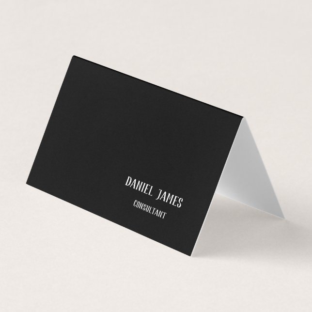 Folded Business Card (Front)