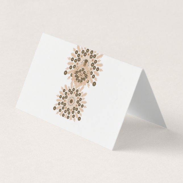 Folded Business Card (Front)