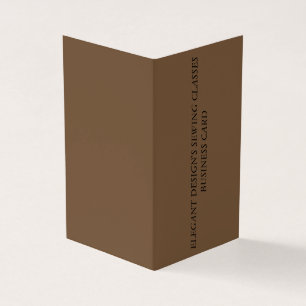 Folded Business Card