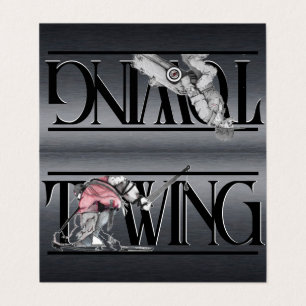 Folded Business Card