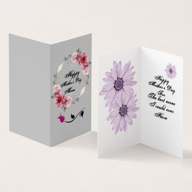 Folded Card (Inside and Outside)