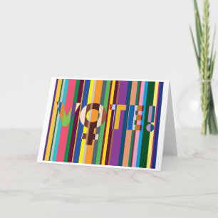 Folded Card - "Women Will Decide" (VOTE!)