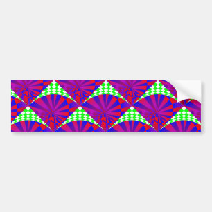 Folded Dimensions by Kenneth Yoncich Bumper Sticker