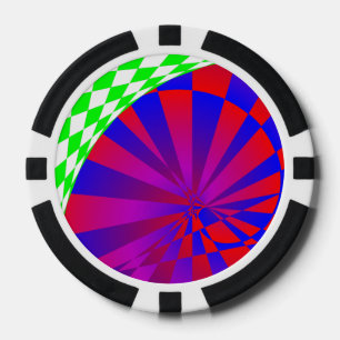 Folded Dimensions by Kenneth Yoncich Poker Chips