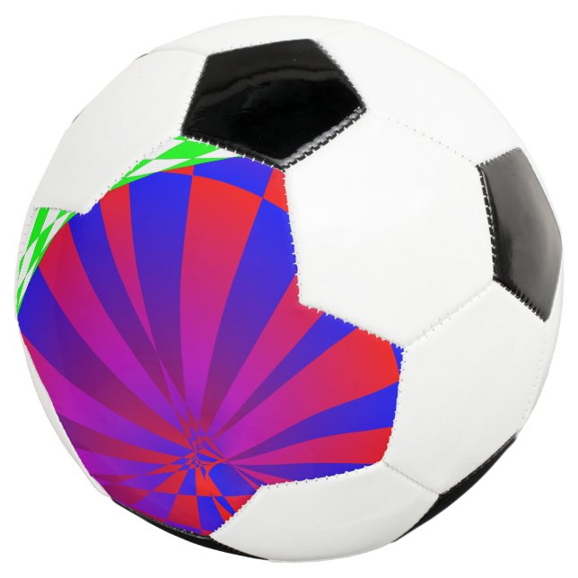 Folded Dimensions by Kenneth Yoncich Soccer Ball (Three Quarter)