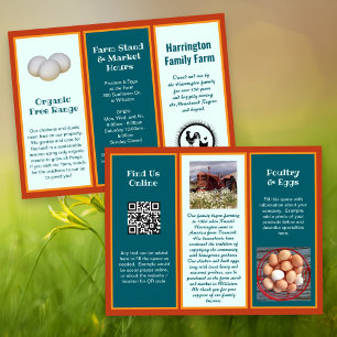 Folded Farm Business Double-sided Flyer