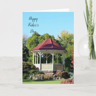 Folded Father's Day Card for Pastor