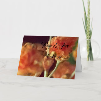 Folded Foil Greeting Card