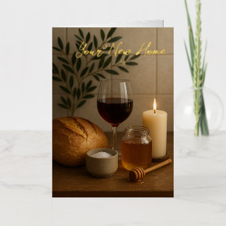 Folded Foil Greeting Card