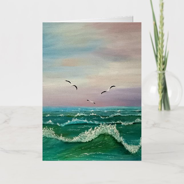 Folded Foil Greeting Card (Front)