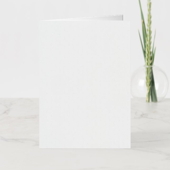 Folded Foil Holiday Card (Front)