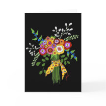 Folded friendship card.