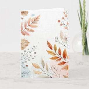 Folded Greeting Card