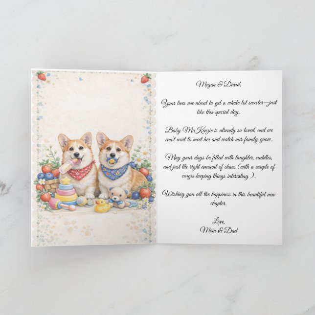 Folded Greeting Card (Inside)
