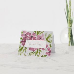 Folded Greeting Card