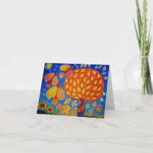 Folded Greeting Card