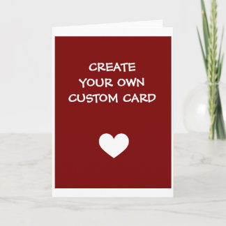 Folded Greeting Card