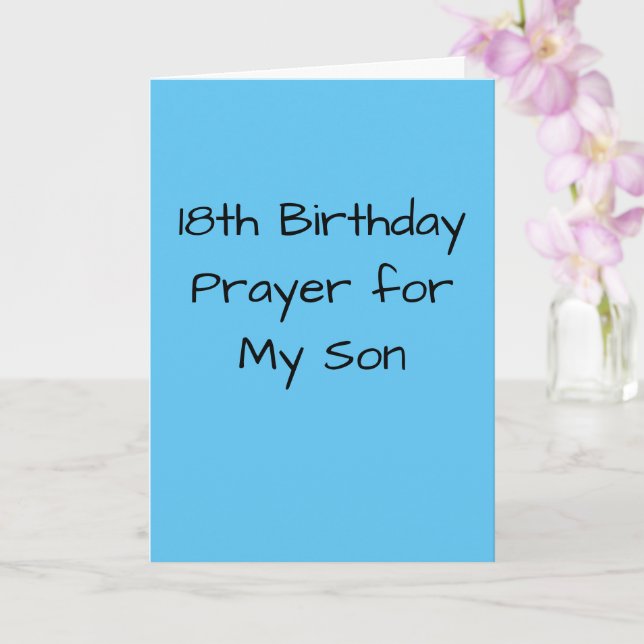 Folded Greeting Card (Orchid)