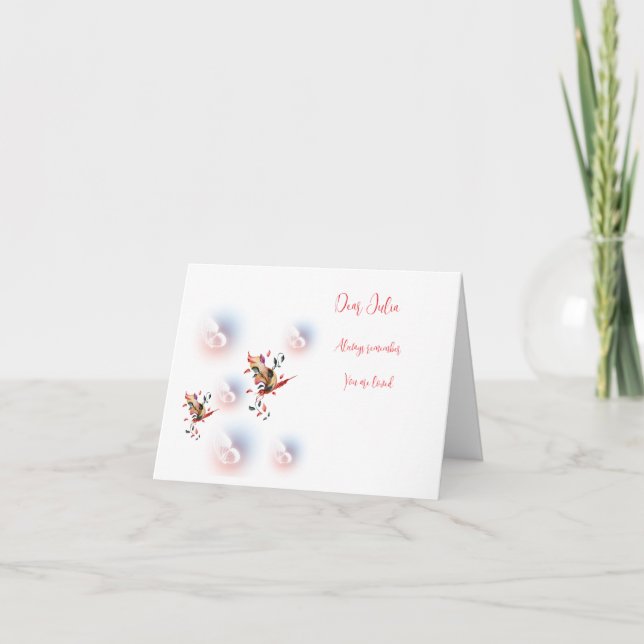 Folded Greeting Card (Front)
