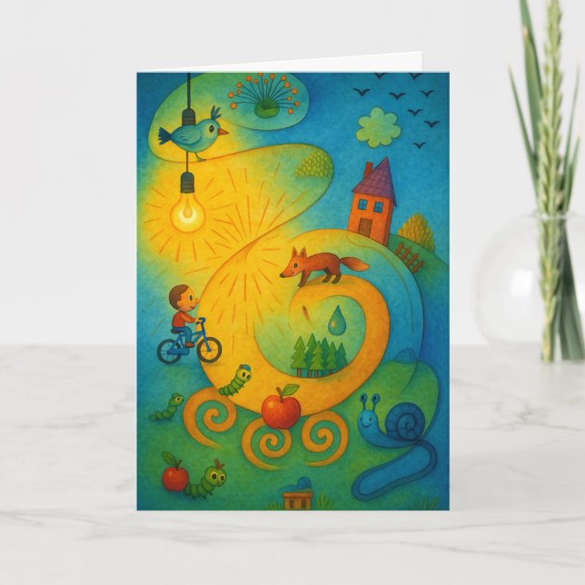 Folded Greeting Card (Front)