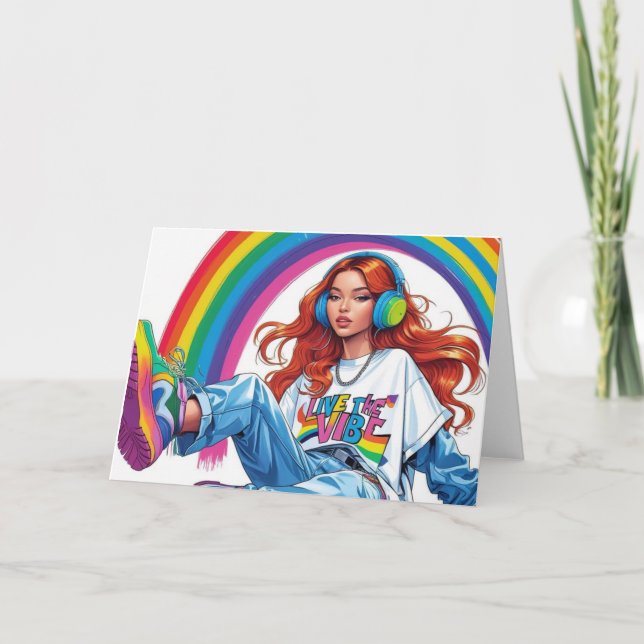 Folded Greeting Card (Front)