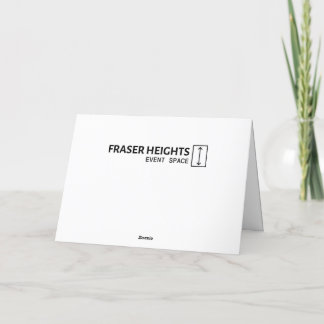 Folded Greeting Card