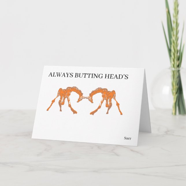 Folded Greeting Card : Appolgy Greeting Card (Front)