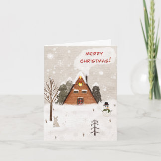 Folded Greeting Card "Cozy Christmas"