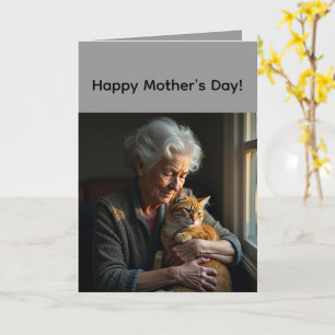 Folded Greeting Card for Mother's Day