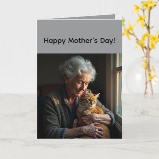 Folded Greeting Card for Mother's Day