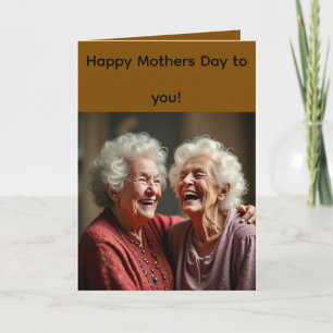 Folded Greeting Card for Mother's Day