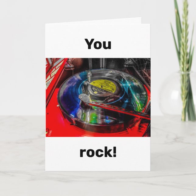 Folded Greeting Card- Happy Birthday Card (Front)