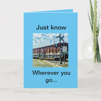 Folded Greeting Card- Have a Good Trip! Card