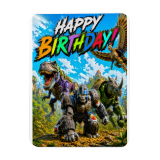 Folded Greeting Card Magnet
