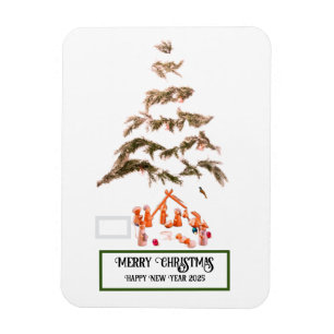 Folded Greeting Card Magnet
