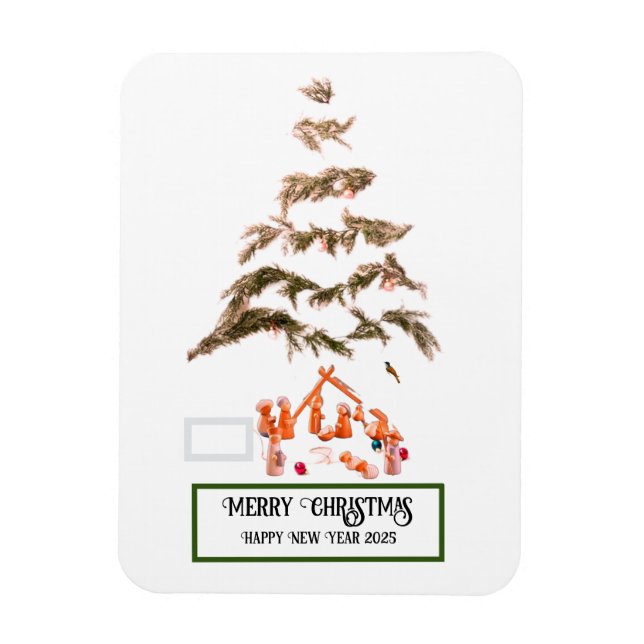 Folded Greeting Card Magnet (Vertical)