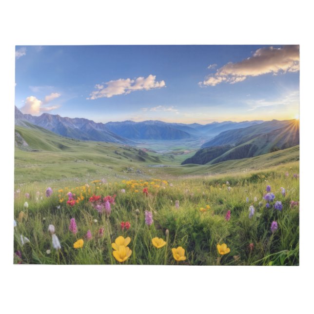 Folded Greeting Card Notepad (Front)