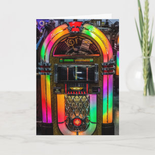 Folded Greeting Card- Vintage, Retro Card