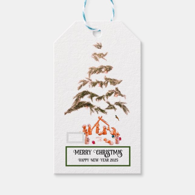 Folded Greeting Gift Tags (Front)