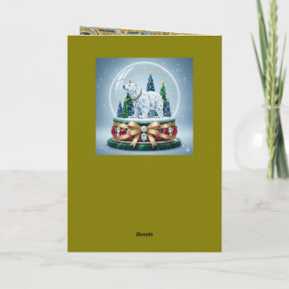 Folded Holiday Card